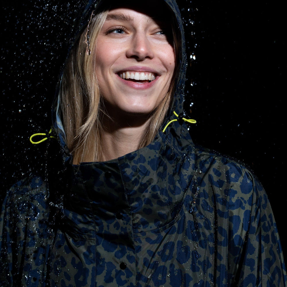 
                  
                    Navy Olive Leo Splashes Raincoat
                  
                