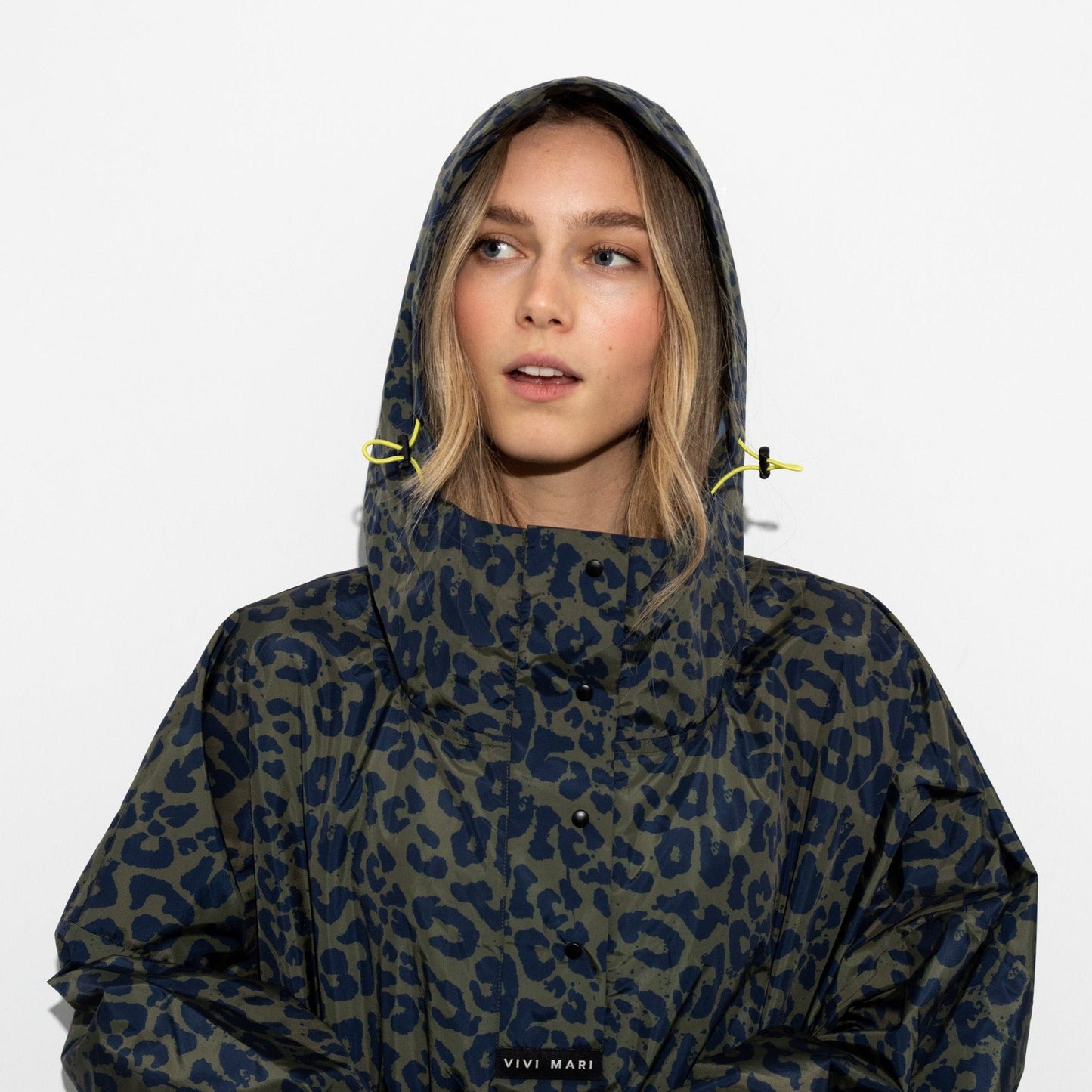 
                  
                    Navy Olive Leo Splashes Raincoat
                  
                