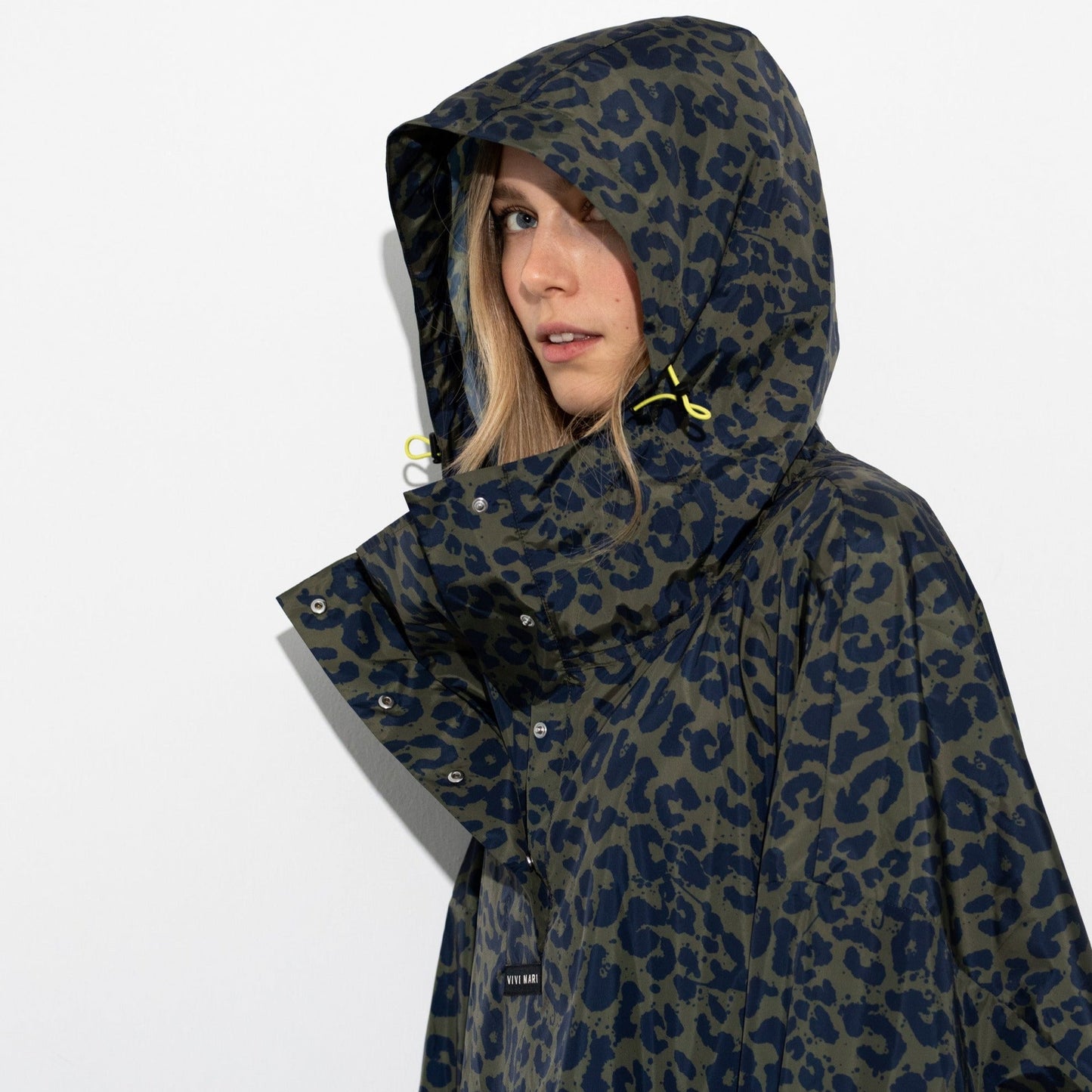 
                  
                    Navy Olive Leo Splashes Raincoat
                  
                