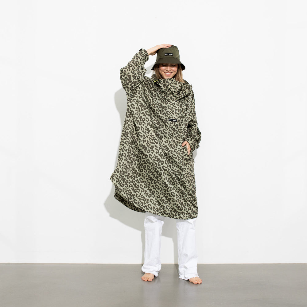 
                  
                    Olive Pale Olive Leo Splashes Raincoat
                  
                