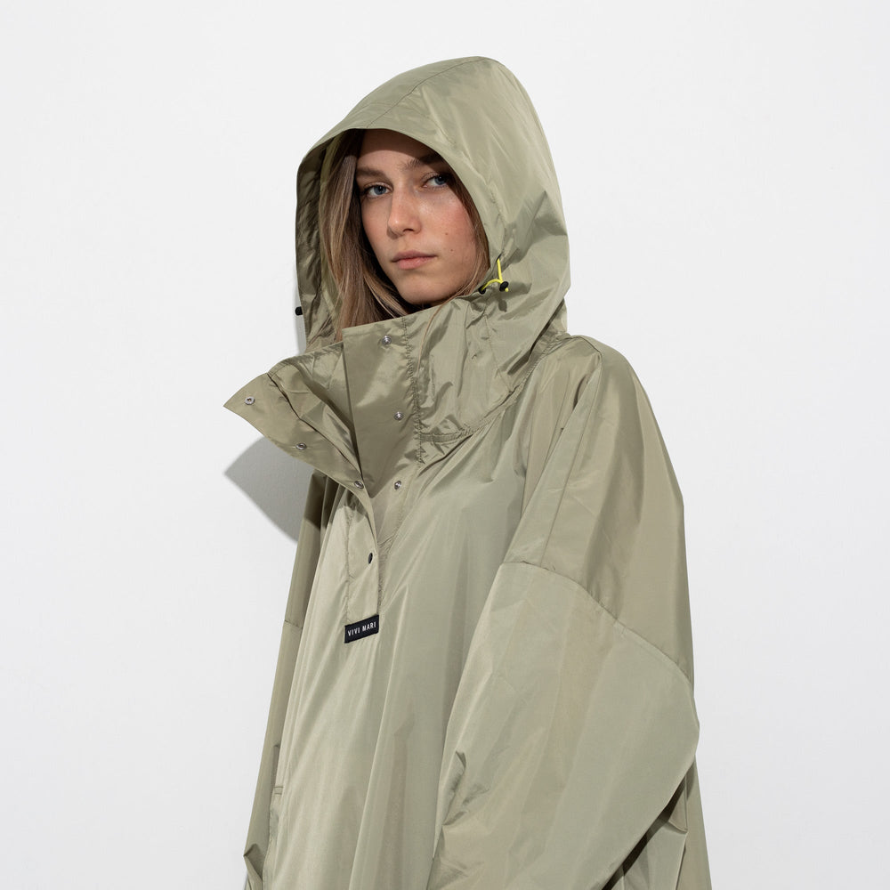 
                  
                    Pale Olive Solid Raincoat
                  
                