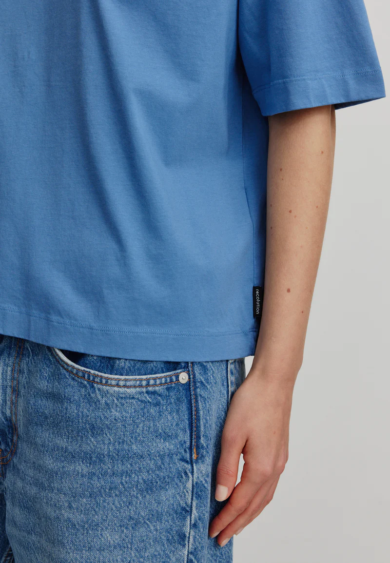 
                  
                    AZOLLA Electric Blue T-Shirt
                  
                