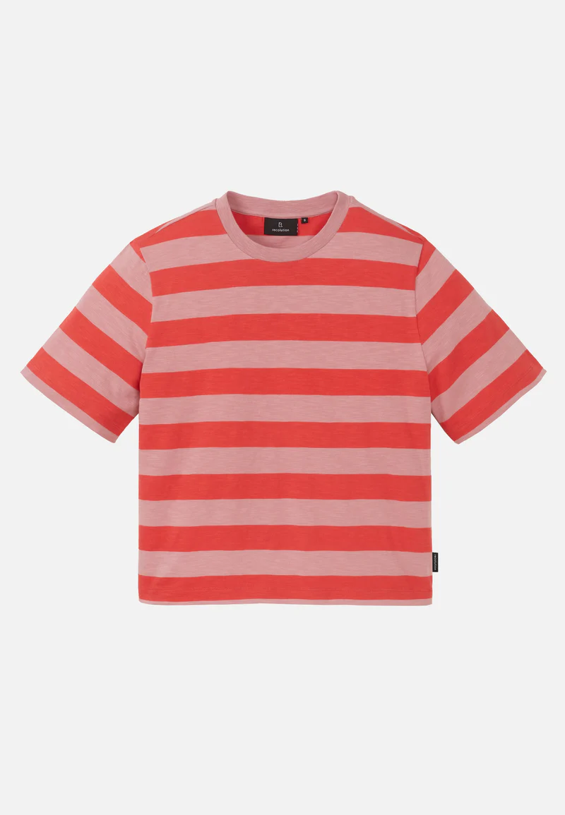 
                  
                    AZOLLA Peony Pink Stripes T-Shirt
                  
                
