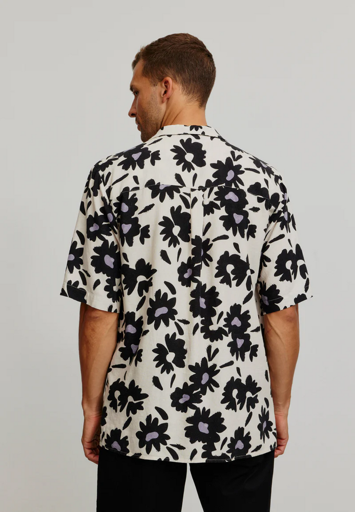
                  
                    CACTUS BLOOM White Linen Shirt
                  
                