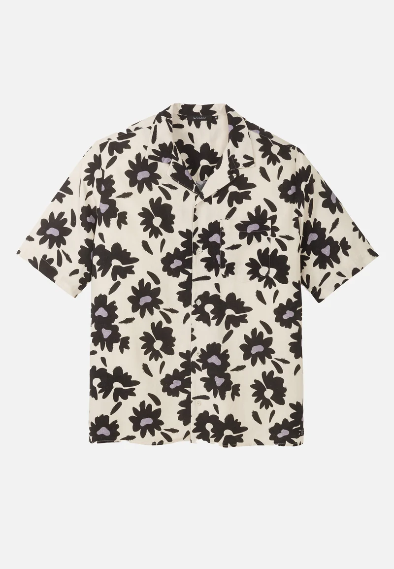 
                  
                    CACTUS BLOOM White Linen Shirt
                  
                