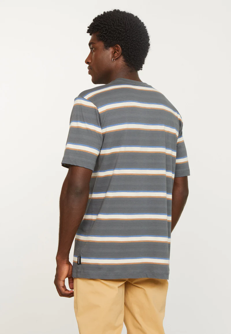 
                  
                    EPAZOTE Dark Grey Stripes T-Shirt
                  
                