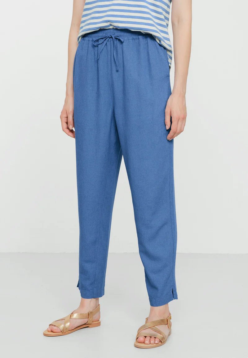 
                  
                    MOONFLOWER Electric Blue Trousers
                  
                