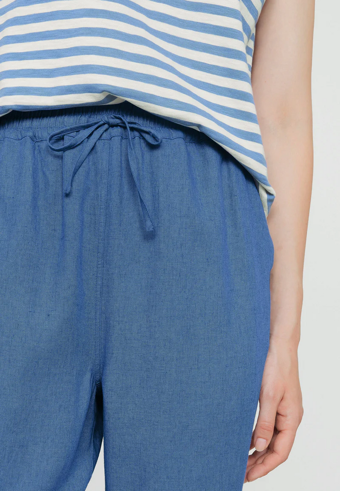 
                  
                    MOONFLOWER Electric Blue Trousers
                  
                