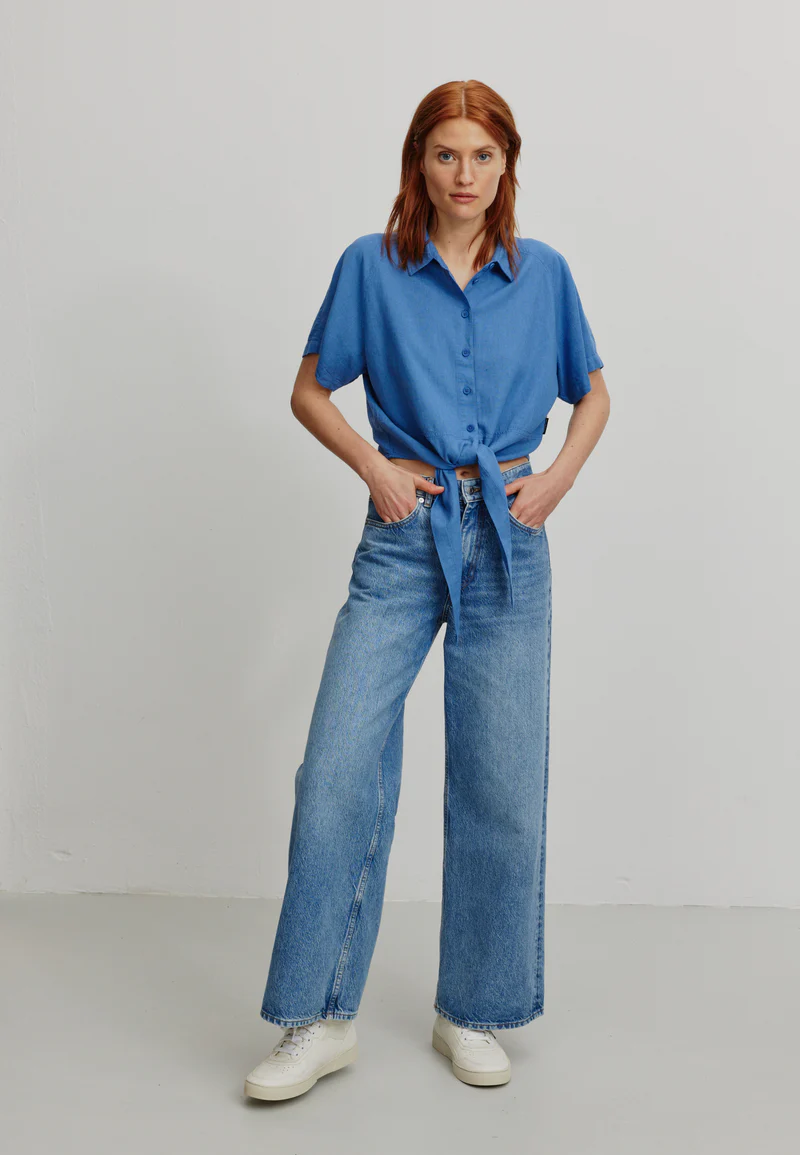 
                  
                    OCRA Electric Blue Blouse
                  
                