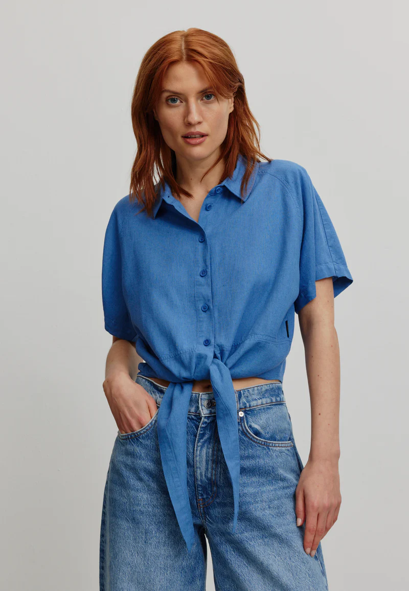 
                  
                    OCRA Electric Blue Blouse
                  
                