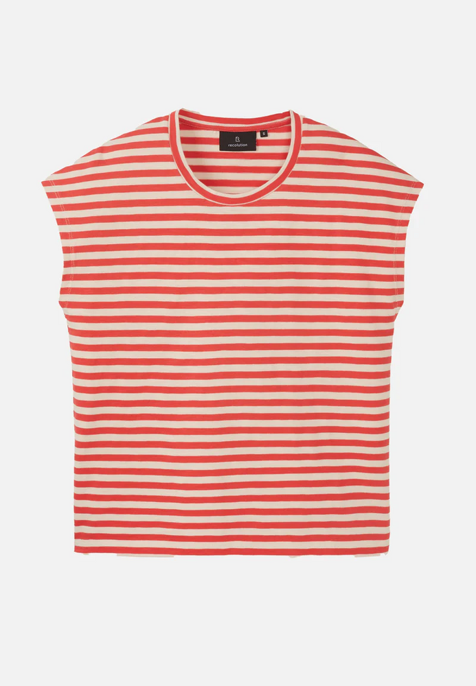 
                  
                    ZINNIA Mars Red Stripes T-Shirt
                  
                