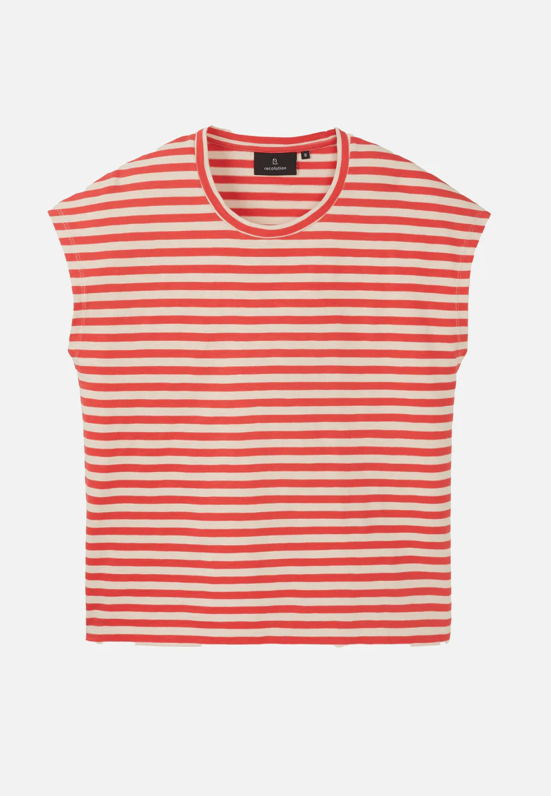 
                  
                    ZINNIA Mars Red Stripes T-Shirt
                  
                