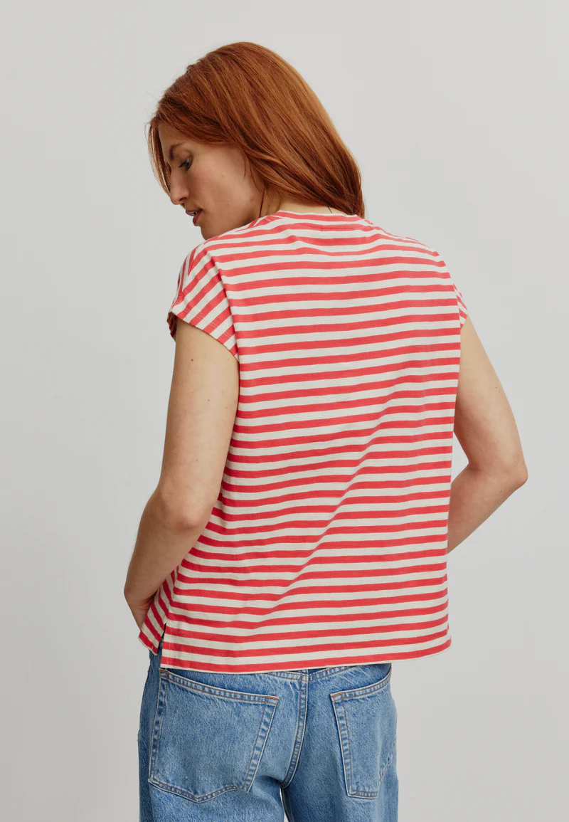 
                  
                    ZINNIA Mars Red Stripes T-Shirt
                  
                