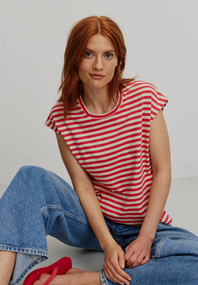 
                  
                    ZINNIA Mars Red Stripes T-Shirt
                  
                