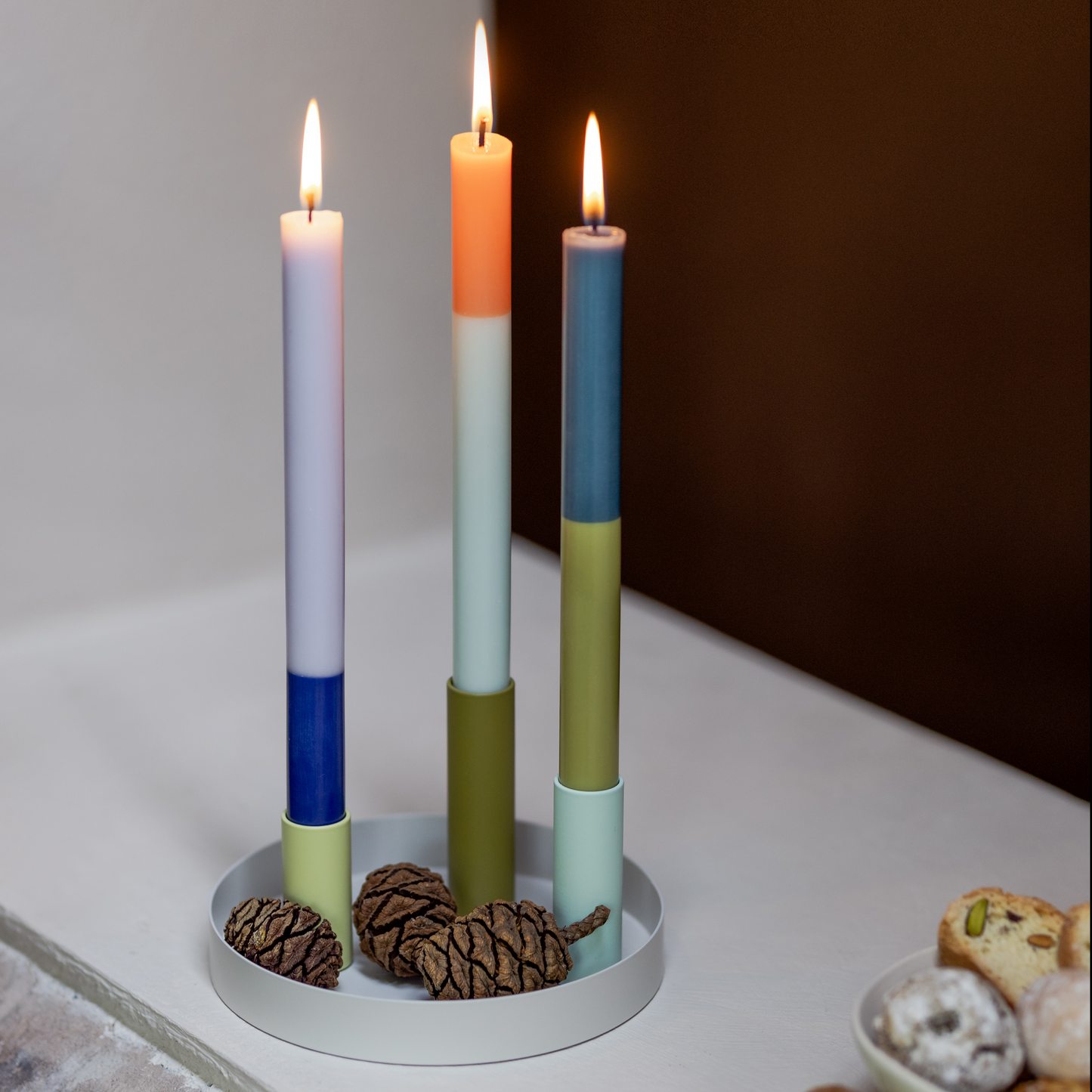 
                  
                    RIGA Assorted Stick Candle Set Of 3
                  
                