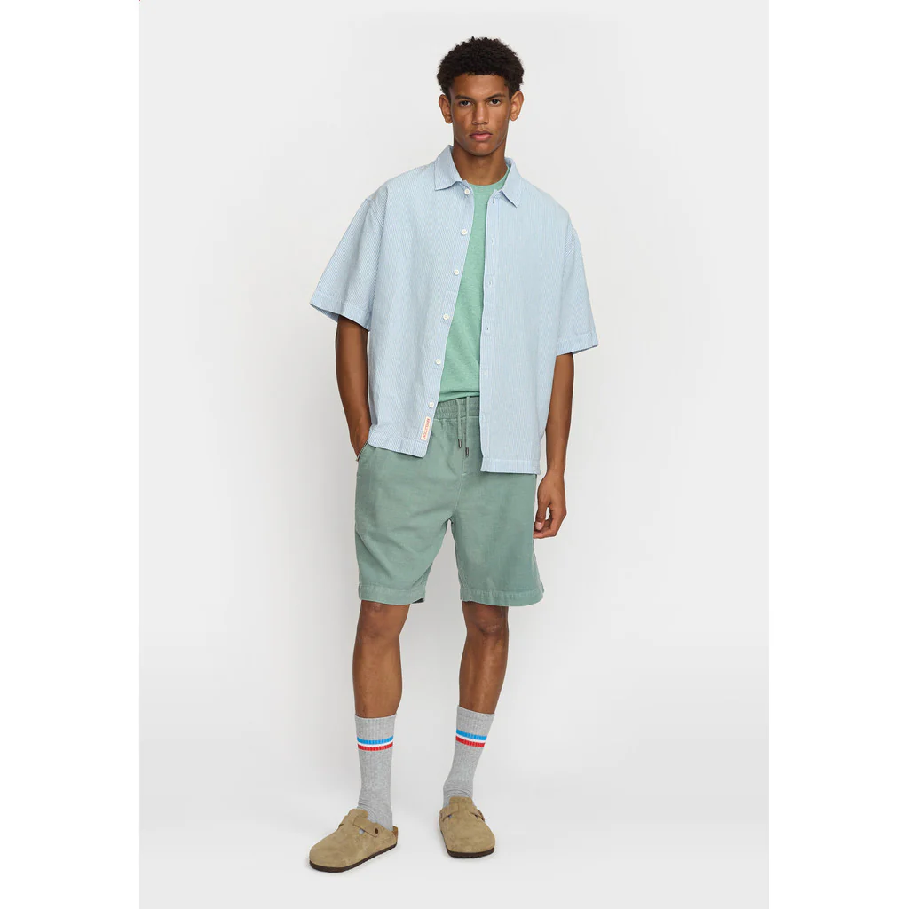 
                  
                    Blue Oversize Short Sleeved Shirt
                  
                