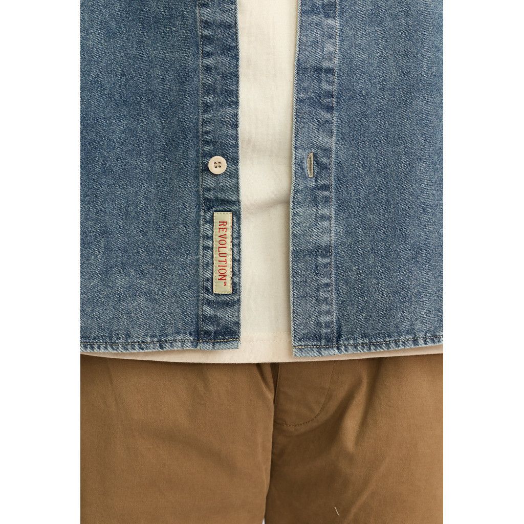 
                  
                    Blue Worker Denim Shirt
                  
                