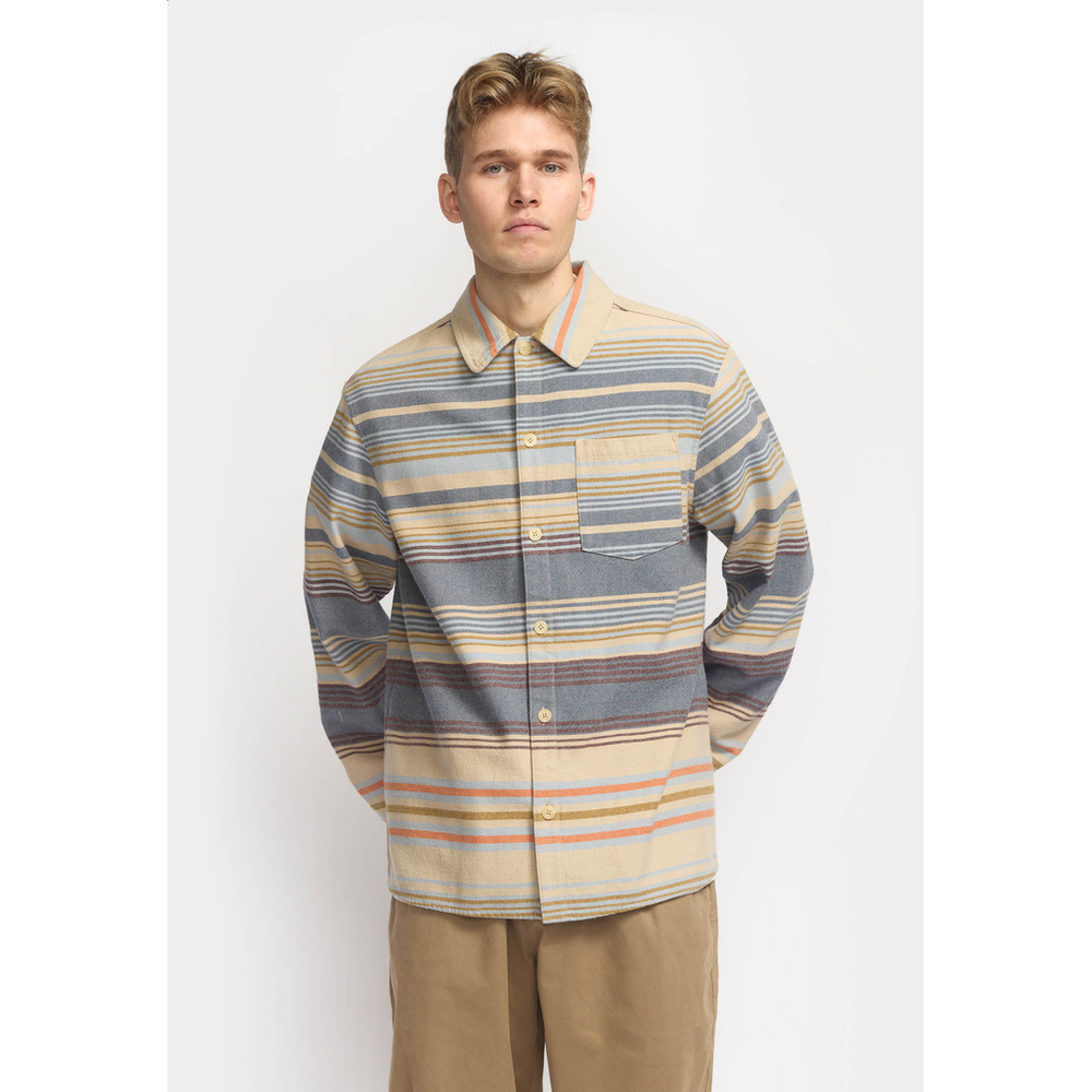 Dust Blue Casual Over Shirt