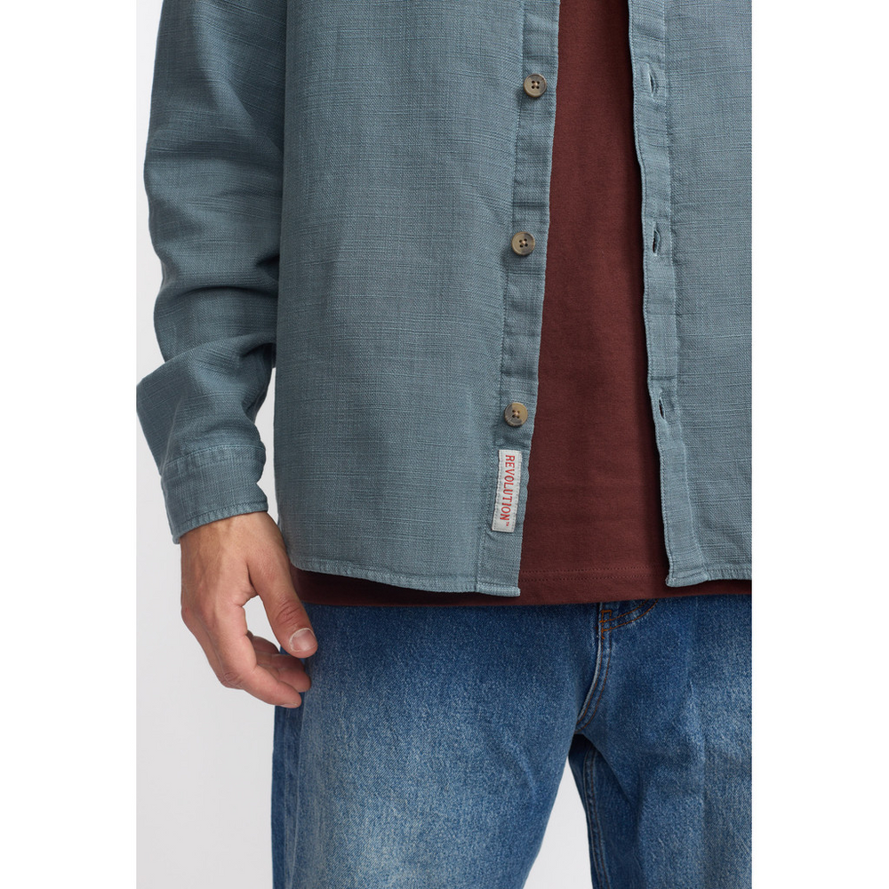 
                  
                    Dust Blue Casual Shirt
                  
                