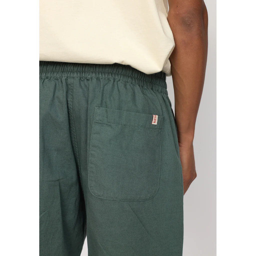 
                  
                    Dust Green Linen Shorts
                  
                