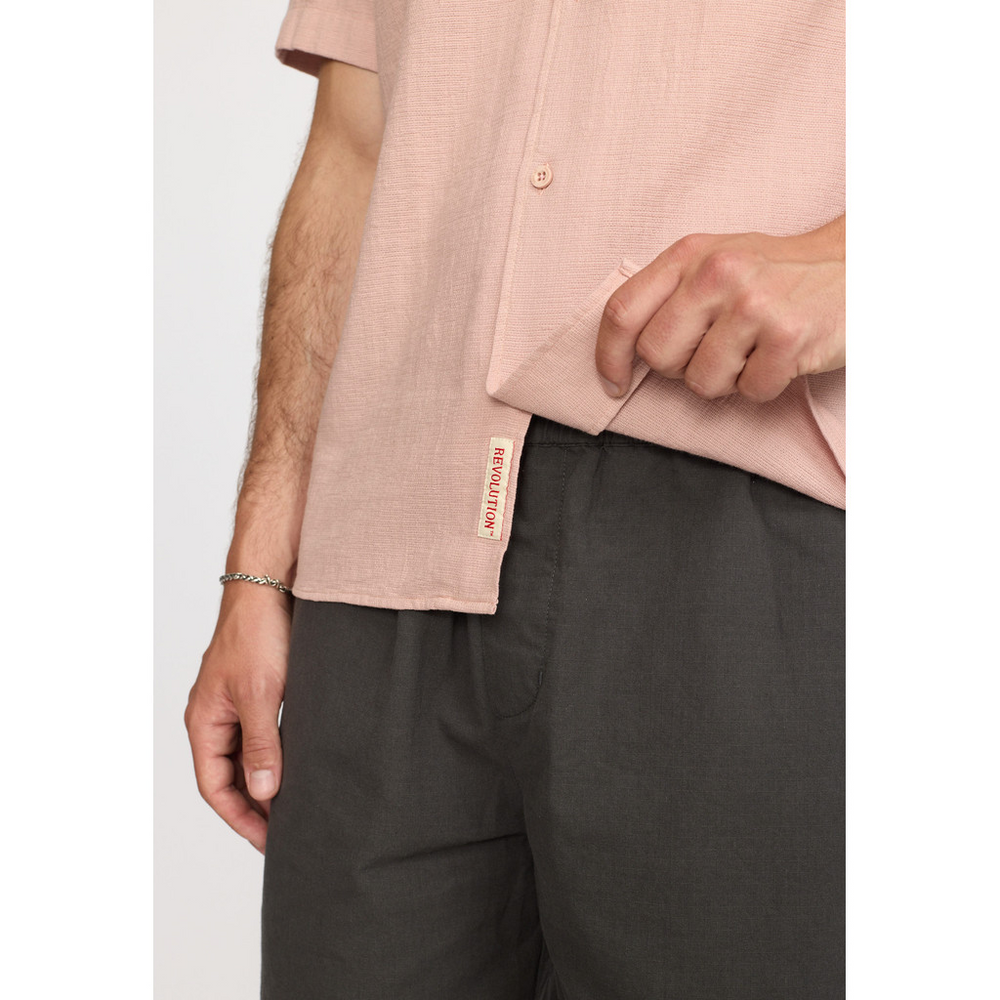 
                  
                    Dust Purple Short Sleeved Cuban Shirt
                  
                