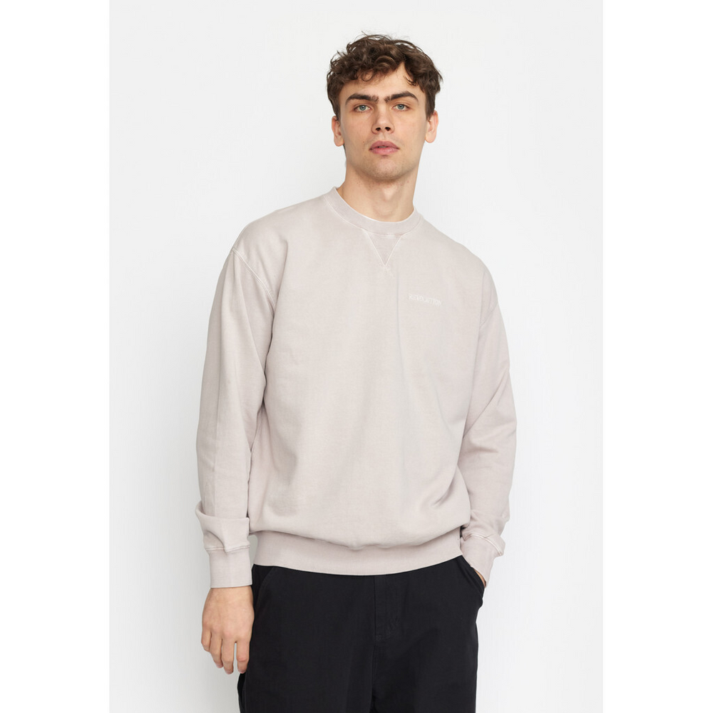 Light Purple Loose Crewneck Jumper