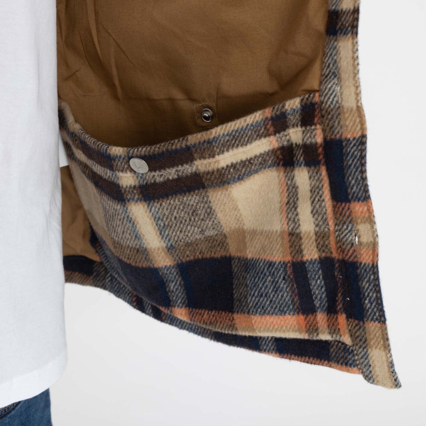 
                  
                    Lightbrown Lined Over Shirt
                  
                