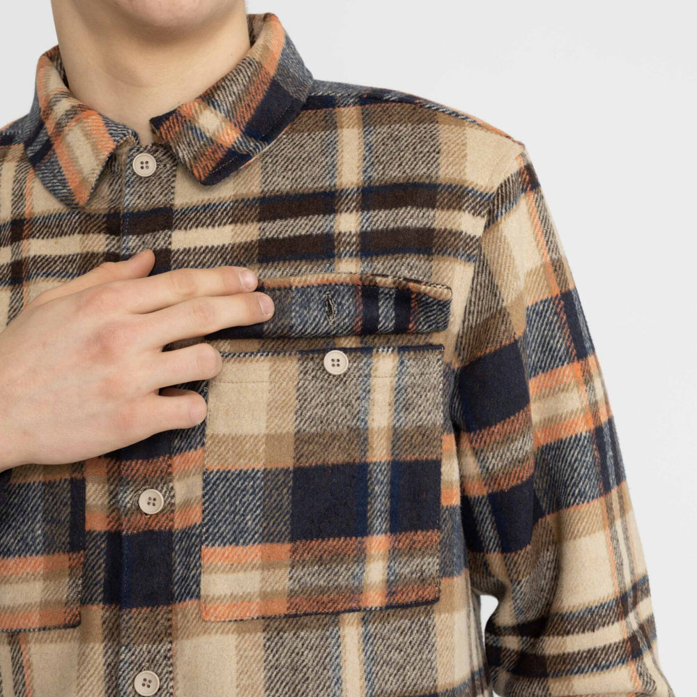 
                  
                    Lightbrown Lined Over Shirt
                  
                