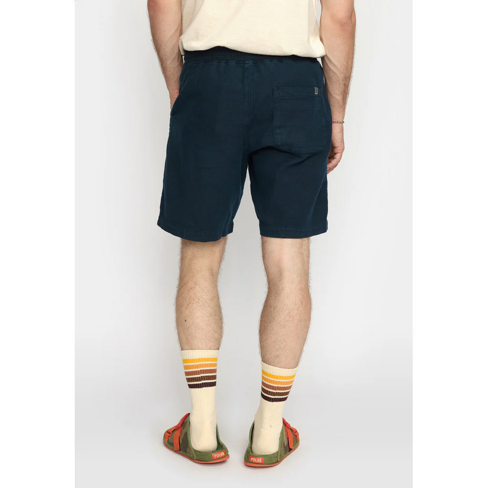 
                  
                    Navy Long Casual Shorts
                  
                