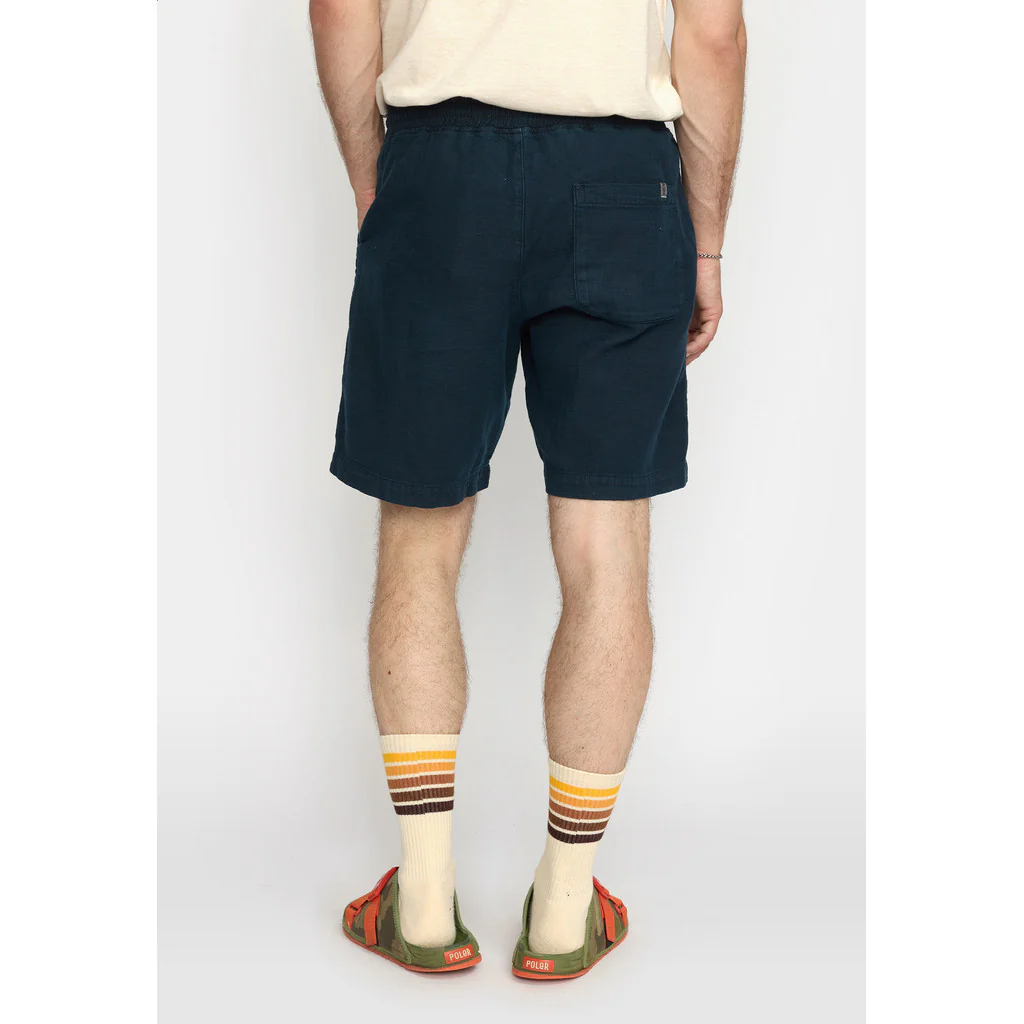 
                  
                    Navy Long Casual Shorts
                  
                