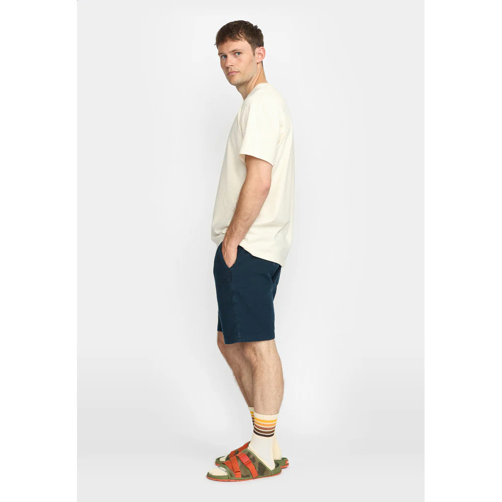 
                  
                    Navy Long Casual Shorts
                  
                