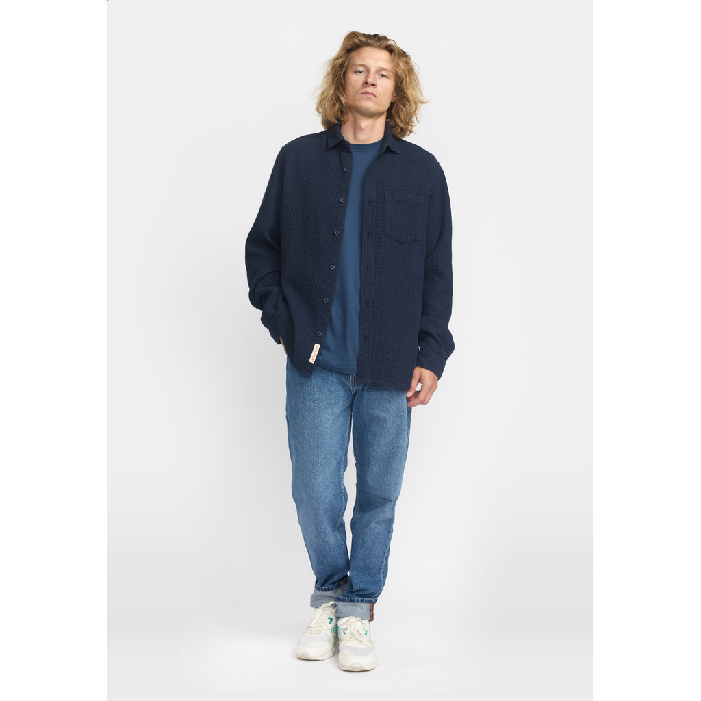 
                  
                    Navy Loose Shirt
                  
                