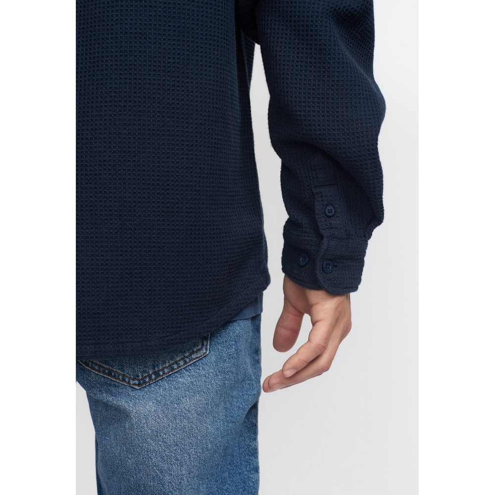 
                  
                    Navy Loose Shirt
                  
                