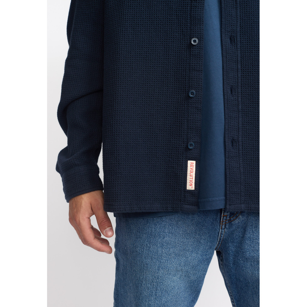 
                  
                    Navy Loose Shirt
                  
                