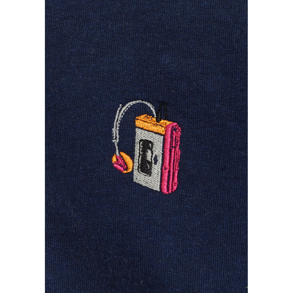 
                  
                    Navy Melange Application Jumper
                  
                