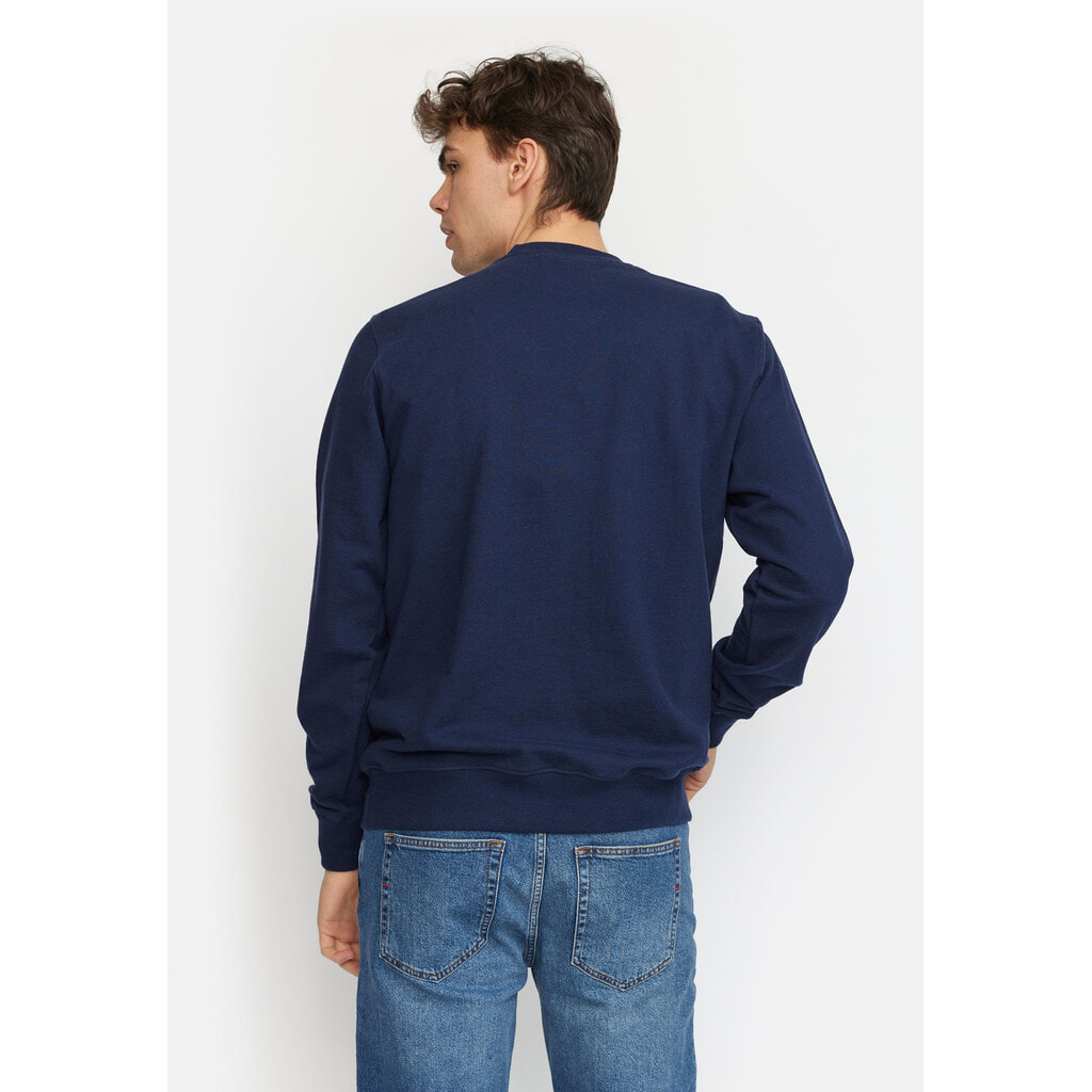 
                  
                    Navy Melange Application Jumper
                  
                