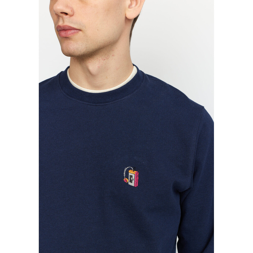 
                  
                    Navy Melange Application Jumper
                  
                
