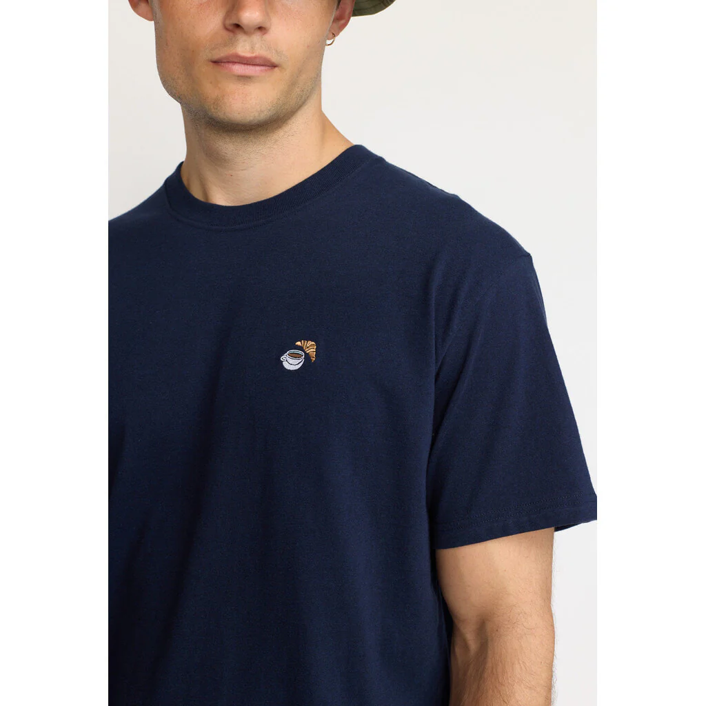 
                  
                    Navy Melange Application T-Shirt
                  
                