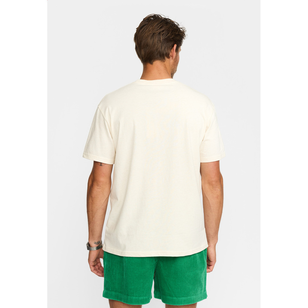 
                  
                    Off White Melange Application T-Shirt
                  
                