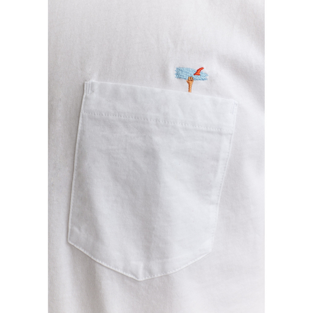 
                  
                    White Application T-Shirt
                  
                