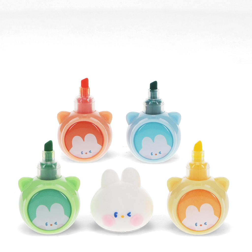 
                  
                    Stapelbare Textmarker „Bunny“ im 5er-Set
                  
                