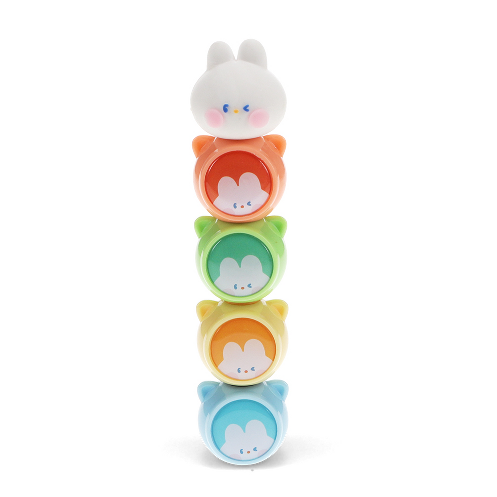 
                  
                    Stapelbare Textmarker „Bunny“ im 5er-Set
                  
                