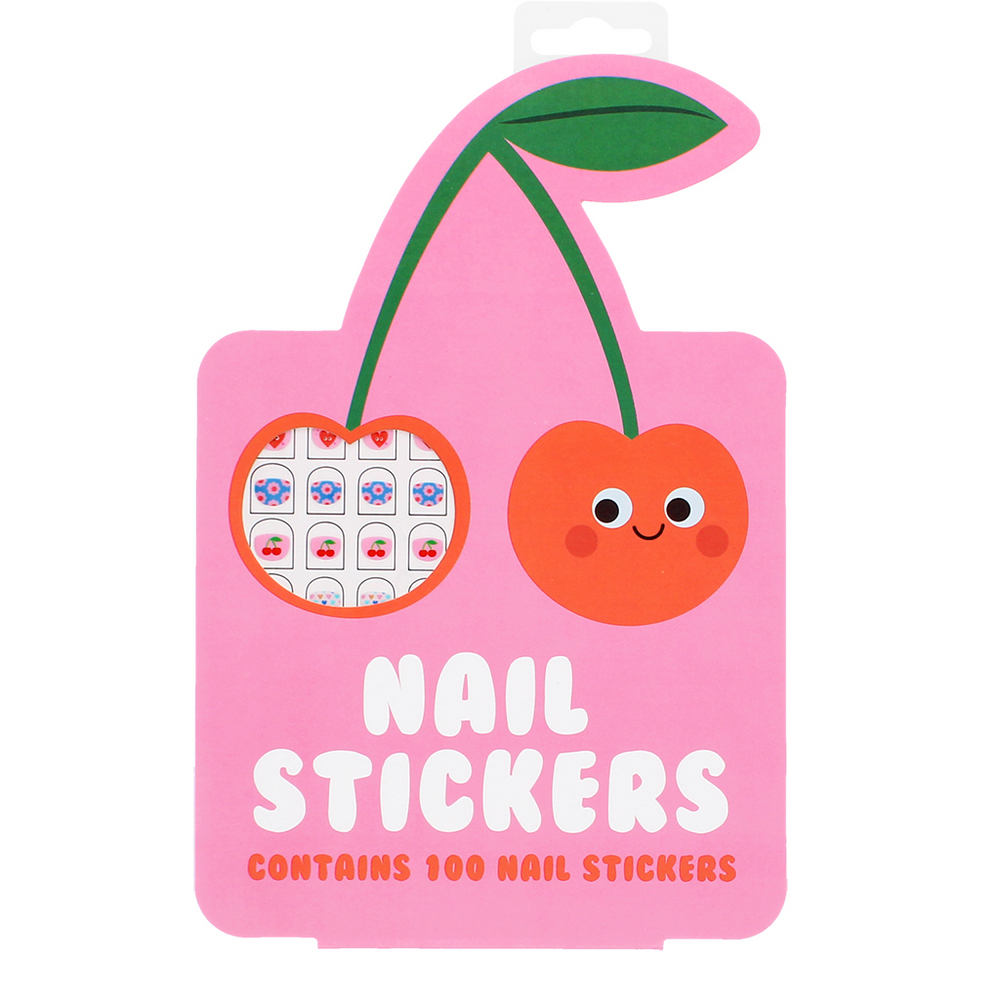 Kirsch-Nagelsticker-Set