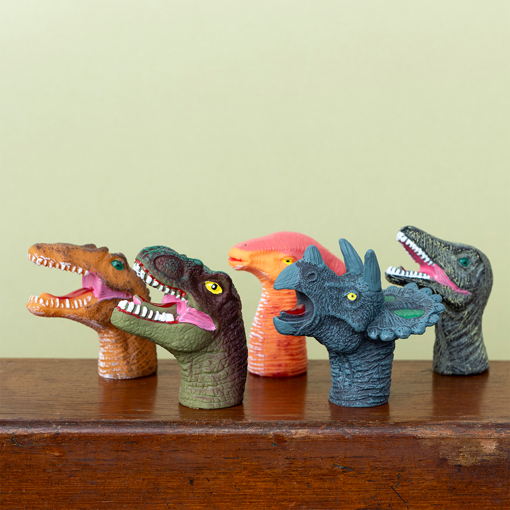 
                  
                    Dinosaurier-Fingerpuppen-Set (5 Stück)
                  
                