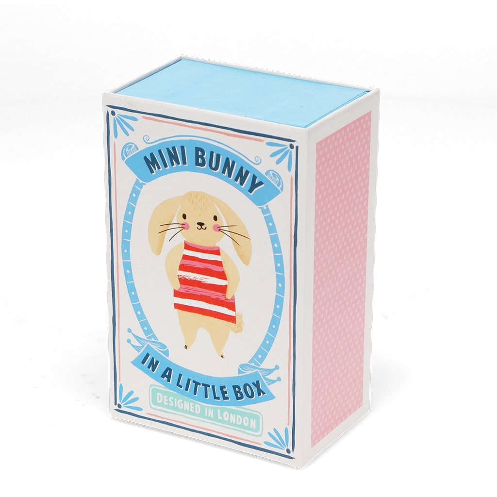 
                  
                    Mini-Hase in einer kleinen Plüschbox
                  
                