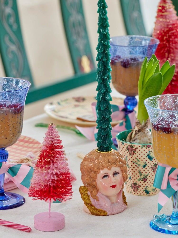 
                  
                    Dunkelgrünes Baumkerzen-2er-Set
                  
                