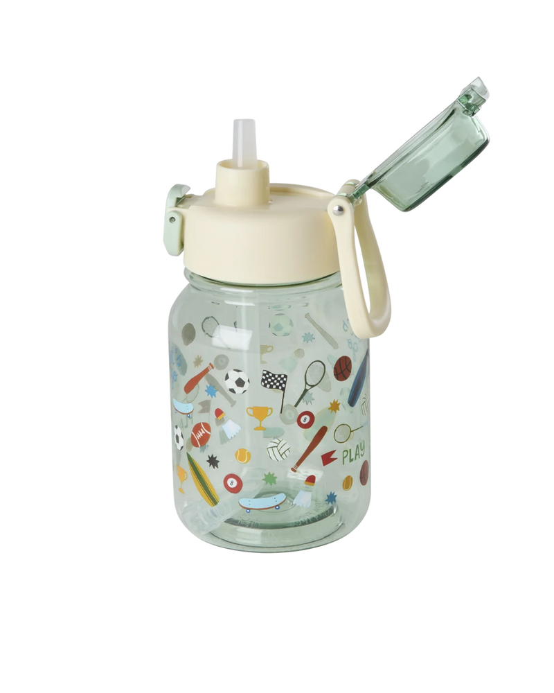 
                  
                    Soft Green Sports Print Kids Drinking Bottle
                  
                