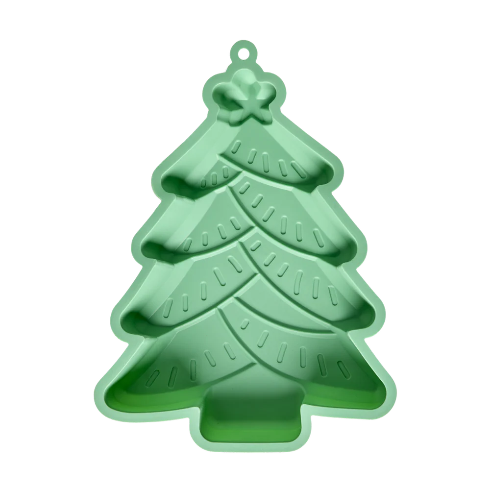 Silikon-Backform mit Weihnachtsbaummotiv