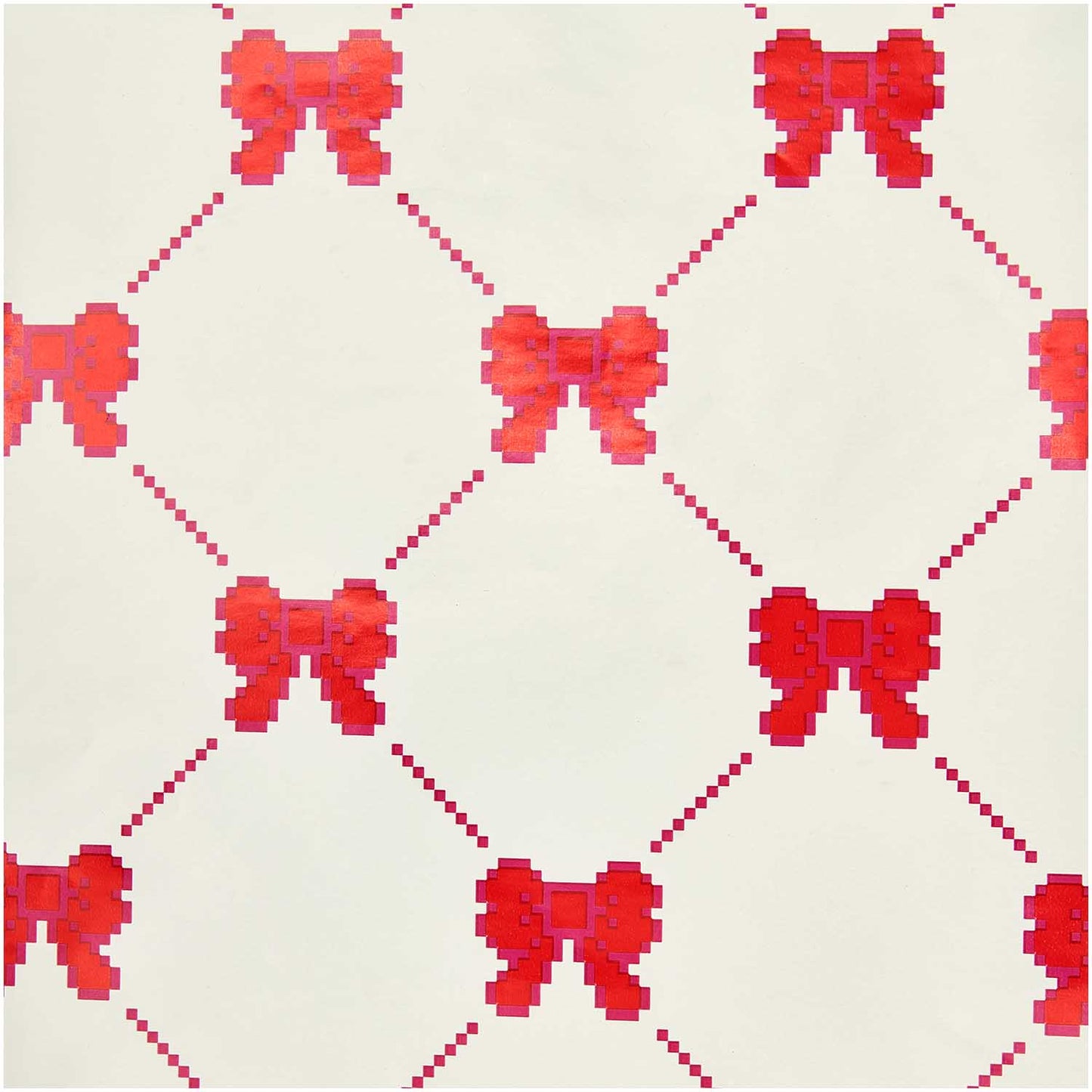 
                  
                    Victoria + Albert Geschenkpapier Cream Pixel Bows  
                  
                