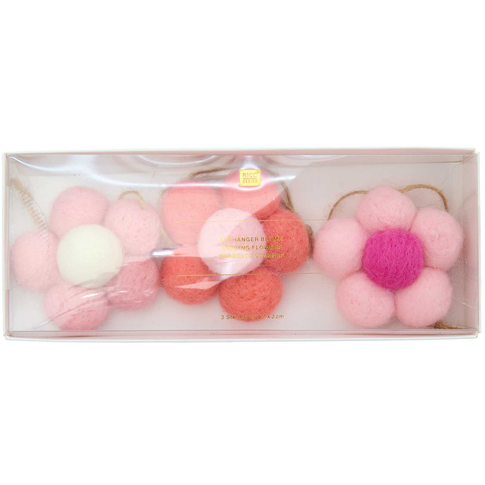 
                  
                    Hängende Blumen Ornament 3er Set
                  
                